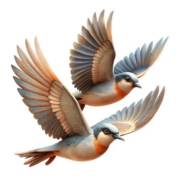 stunning traditional Wildlife Photography with Birds in Flight Cutout professional png