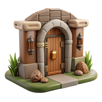 extraordinary classic Wildlife Rehab Center Entrance Cutout premium png