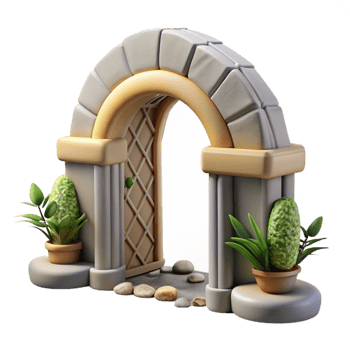 stunning minimalist Wildlife Rehabilitation Center Entrance Cutout high resolution png