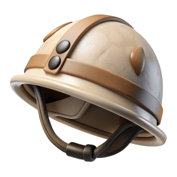 magnificent classic Wildlife Rescue Helmet White Color Transparent Cutout authentic png