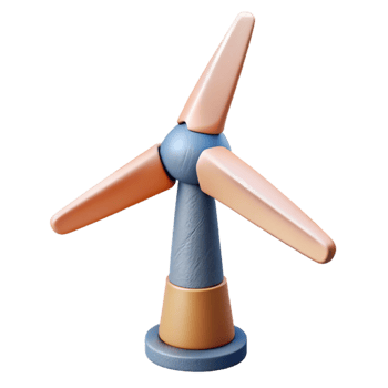 dramatic traditional Wind Turbine Blade Cross Section Cutout high quality png