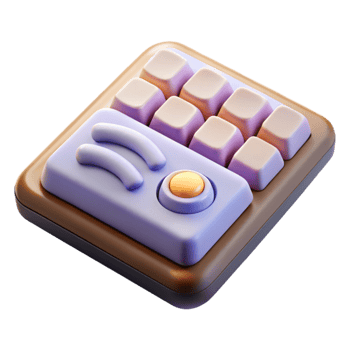 stunning classic Wireless Keyboard Mini Size Cutout premium png