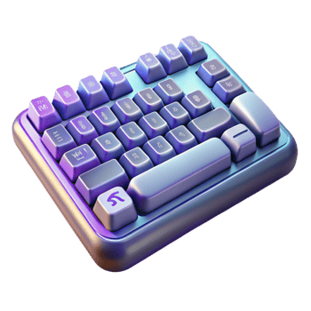 beautiful modern Wireless Keyboard with Scissor Switches Element exclusive png