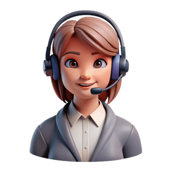 wonderful abstract Woman Wearing Headset During Call Isolated high quality png