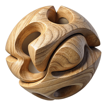 elegant creative Wooden Abstract Form Natural Texture Cutout Element authentic png