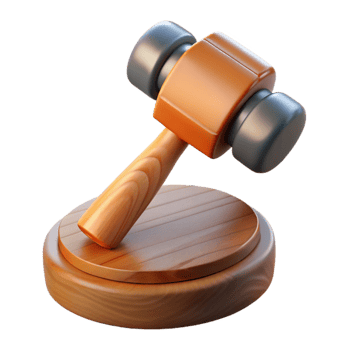 beautiful classic Wooden Hammer on Workbench Isolated png