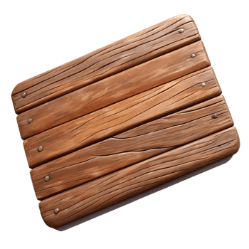 wonderful artistic Wooden Plank Texture Top View Isolated high resolution png