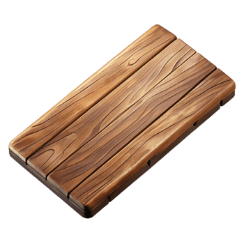 extraordinary contemporary Wooden Plank Top View Isolated Transparent Background original png
