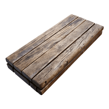 extraordinary classic Wooden Plank Weathered Texture Isolated Transparent Background professional png