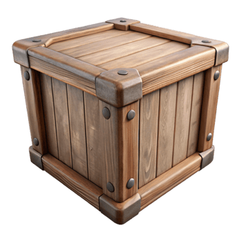 wonderful contemporary Wooden Storage Container with Lid Cutout professional png