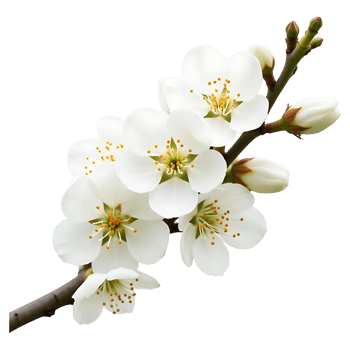 Beautiful Cherry Blossom Branch High Resolution Transparent png