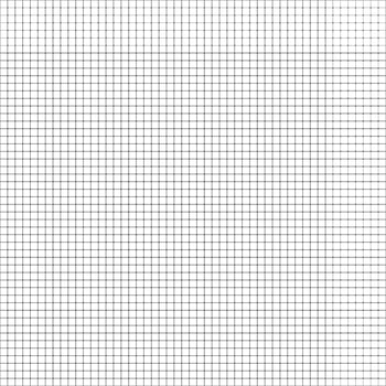 Grid pattern technical background school sheet template. line square grid, graph. Geometric notebook, architecture blank. vector