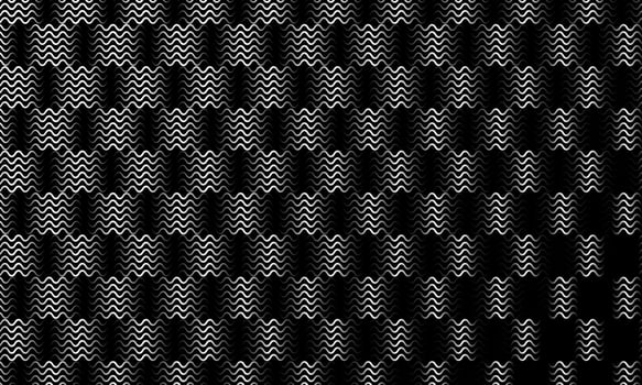 Weave horizontal dark flow lines pattern, linear background with woven texture, artistic background. vector