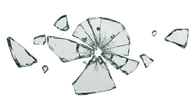 Shattered Glass Fragments png