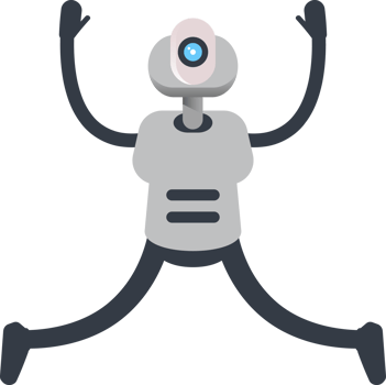 White Humanoid Character Relaxing and Jumping png