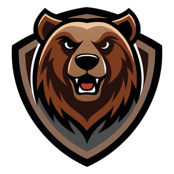 Bold Beer Head Mascot Logo - Fun Design vector