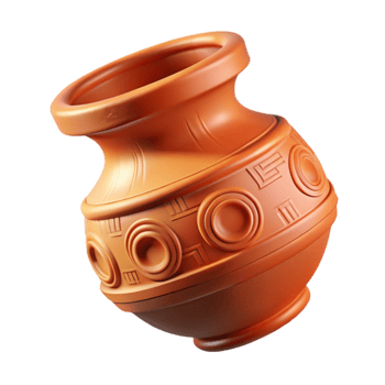 impressive abstract Ancient Greek Pottery Fragment Terracotta Texture detailed png