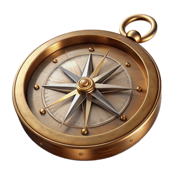 impressive contemporary Antique Brass Compass Nautical Design genuine png