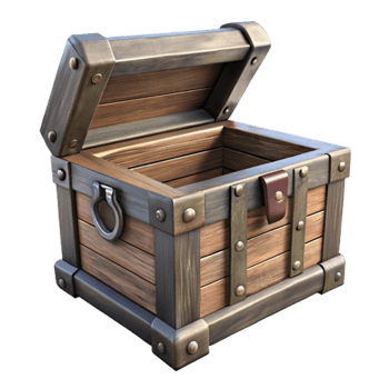 wonderful traditional Antique Wooden Tool Chest Open Lid Element genuine png