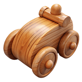 stunning classic Antique Wooden Toy Classic Design Transparent Background authentic png
