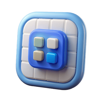 dramatic abstract App Store Icon Grid View Transparent Element exclusive png