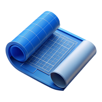 stunning contemporary Architectural Blueprint Roll with Blueprints professional png