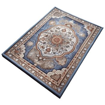 vibrant modern Area Rug Persian Design Transparent Background genuine png