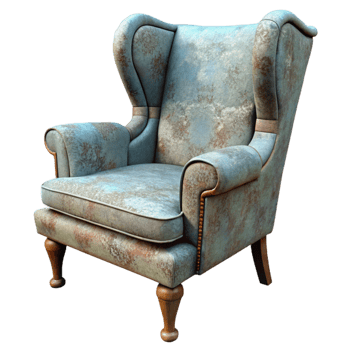 wonderful rustic Armchair Wingback Design Cutout genuine png