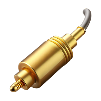 magnificent abstract Audio Cable Connectors Gold Plated authentic png