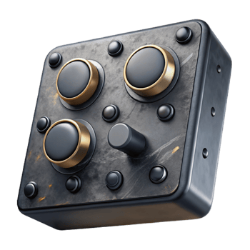 dramatic creative Audio Interface Front Panel Element premium png