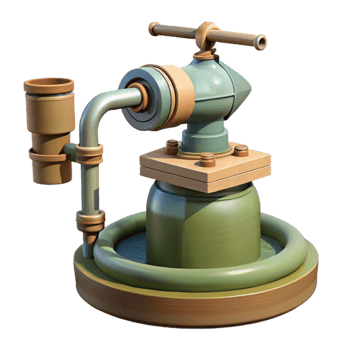 wonderful classic Automated Irrigation System Side View Transparent Background exclusive png