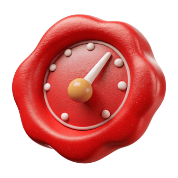 stunning classic Barometer Needle Low Pressure Red Transparent Background high quality png