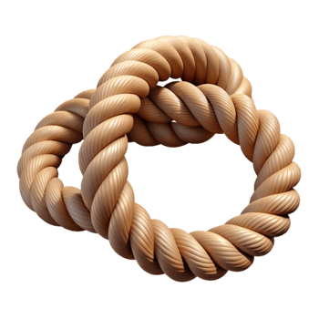 vibrant rustic Battle Ropes Thick Hemp Texture Transparent professional png