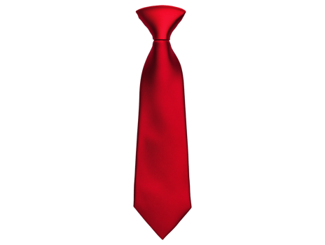 Elegant Red Silk Tie Perfect for Formal Events and Business Attire png