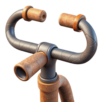 extraordinary modern Bicycle Handlebar Close Up original png