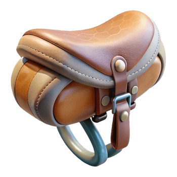 wonderful creative Bicycle Saddle Bag Rear View professional png