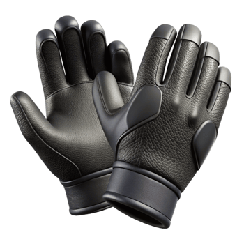 stunning minimalist Black Cycling Gloves Close Up Transparent high resolution png