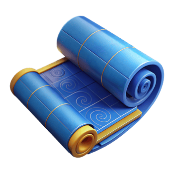 impressive contemporary Blueprints Rolled Up Element professional png