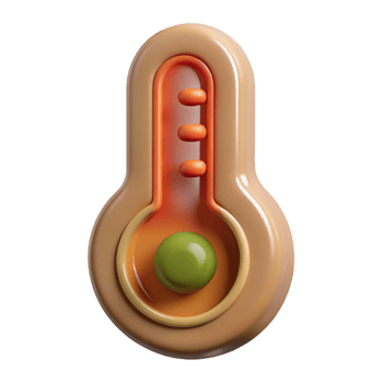 extraordinary vintage Brewing Thermometer with Clip Cutout high resolution png