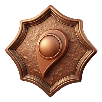 beautiful minimalist Bronze Plaque Commemorative Design premium png