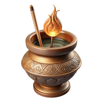 magnificent vintage Burning Incense Sticks with Smoke Element high quality png