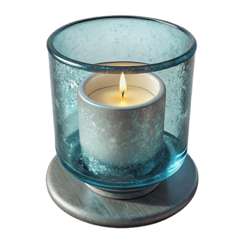 extraordinary contemporary Candle Holder Glass Material Transparent Background genuine png