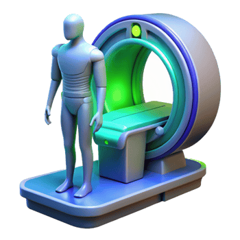 beautiful classic A Futuristic Medical Scanner Analyzing A genuine png