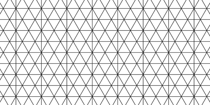 Geometric triangle pattern. Abstract line background. Black lines with white background creative and geometric shape. Geometric technological background vector