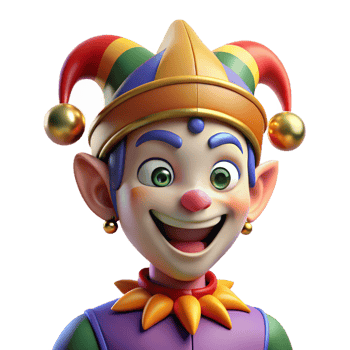 wonderful traditional Portrait of a Mischievous Jester with C premium png