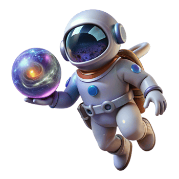 extraordinary rustic A Lone Astronaut Floating in Space Surro high resolution png