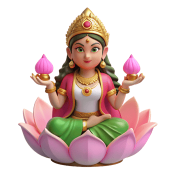 serene classic A Serene Portrayal of the Hindu Goddess high resolution png
