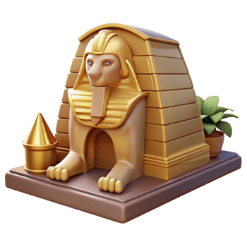 extraordinary artistic A Majestic Sphinx Guarding a Hidden Tomb authentic png