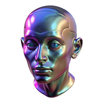 impressive vintage A Holographic Projection of a Human Face high resolution png