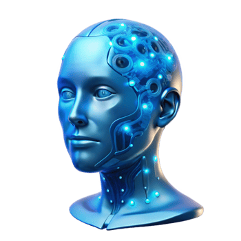 elegant abstract A Transparent Human Head Filled with Swir original png